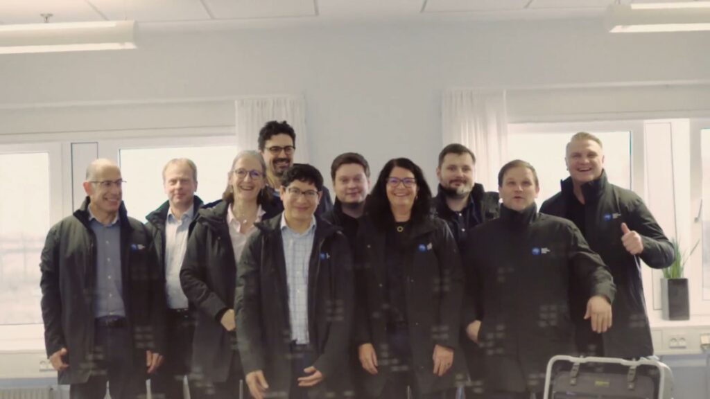 Helle Kem Rehmeier, Dominik Marek Dominiak, Victor Augusto Yangali Quintanilla, Carsten Persner, Marco Witte, Nestor Bernad Folia, Mads Veje Knudsen, Simon Hansen, Tom Sels, Patricia Soetens, and Vincent Groenendijk - the group behind the project ”Smart Filtration Suite