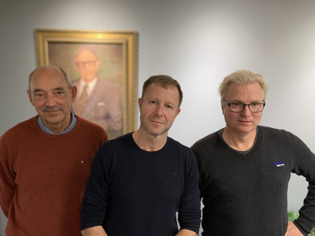 Martin Søndergaard/AU, Kasper Reitzel/SDU og Christian Skov/DTU