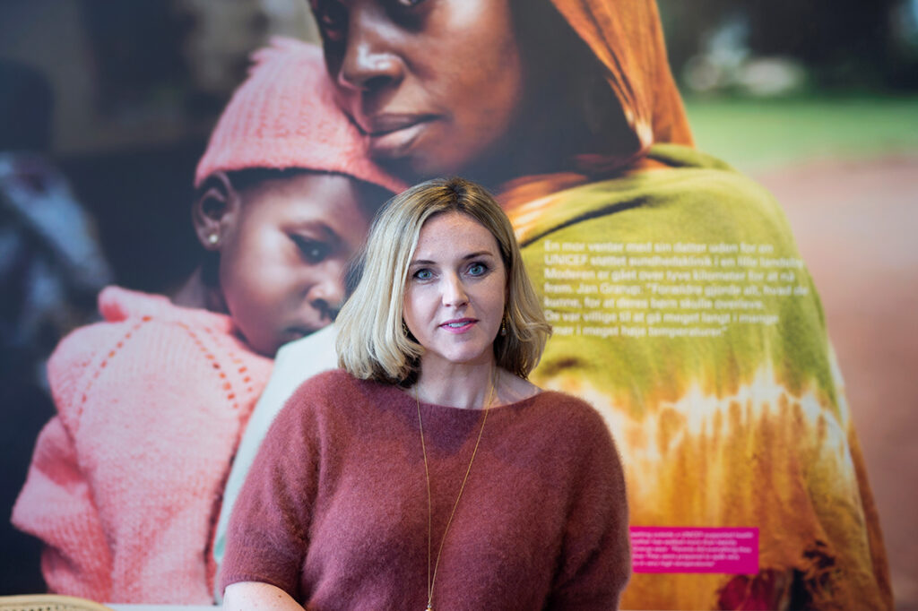 Karen Hækkerup, Generalsekretær i UNICEF Danmark. 