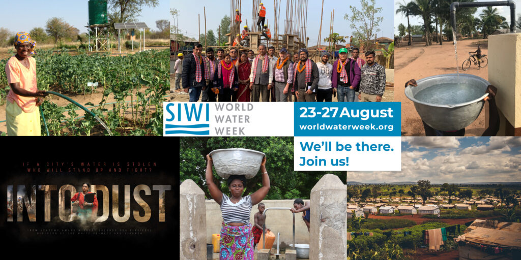 Promo banner World water week 2021