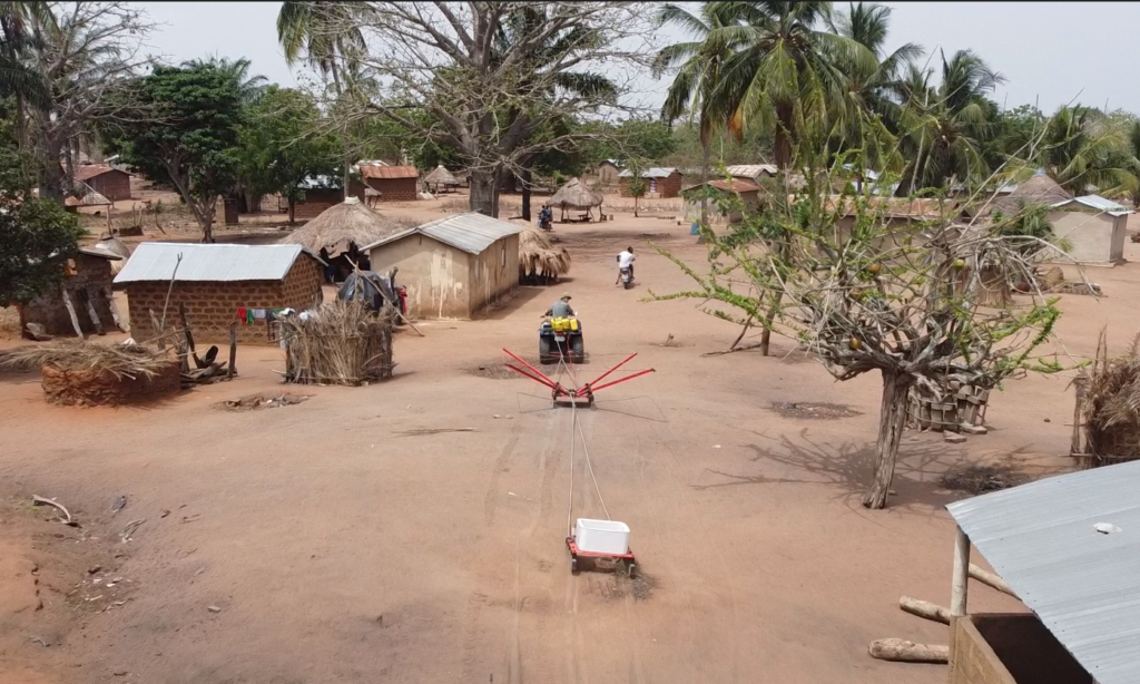 tTEM on the ground in Togo