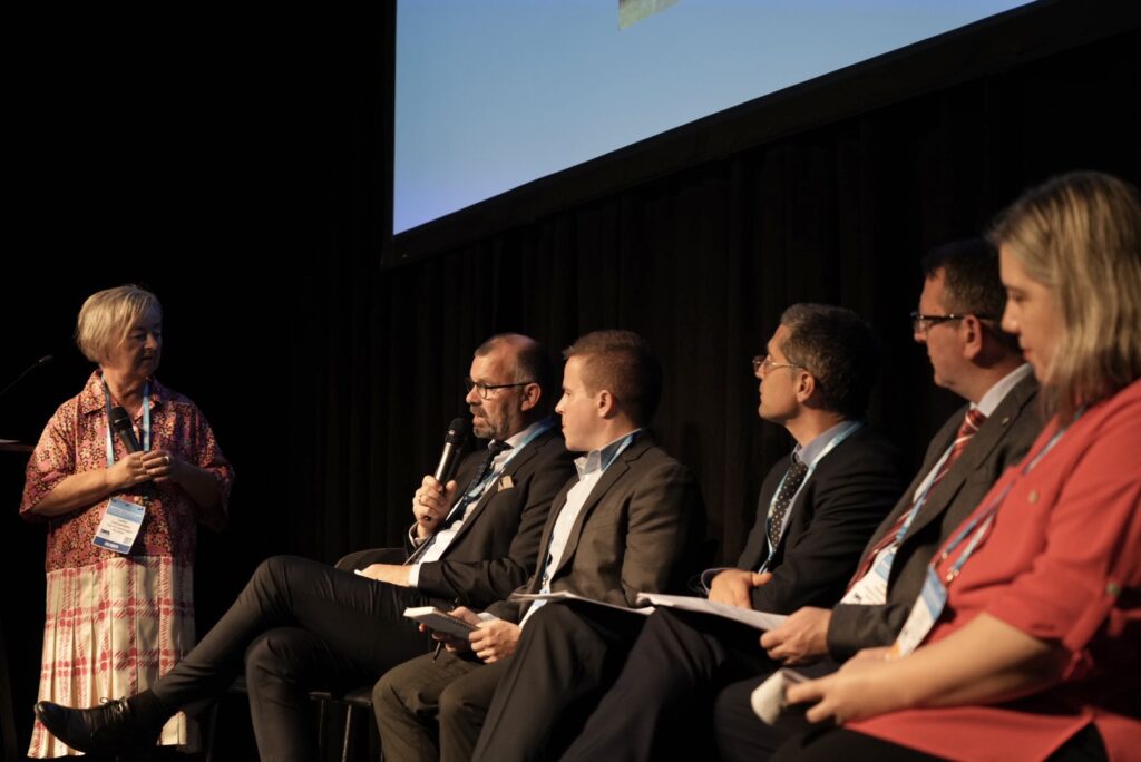 Panel discussion at IWA World Congress in Copenhagen