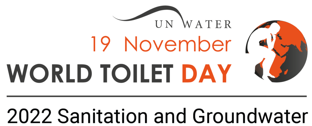 World Toilet Day 2022 thematic logo.