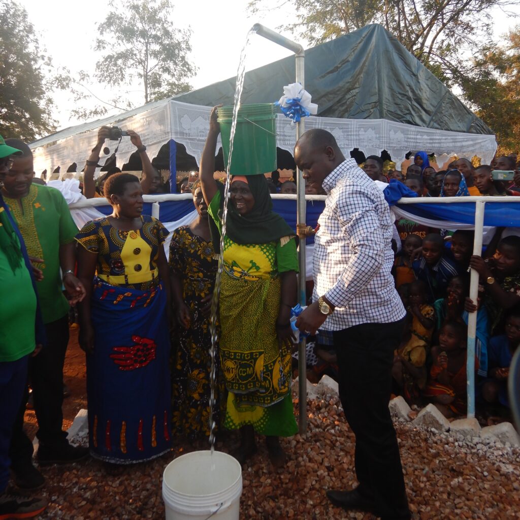 Inauguration of Makere Community Solar-Powered Water Project, Western Tanzania. 