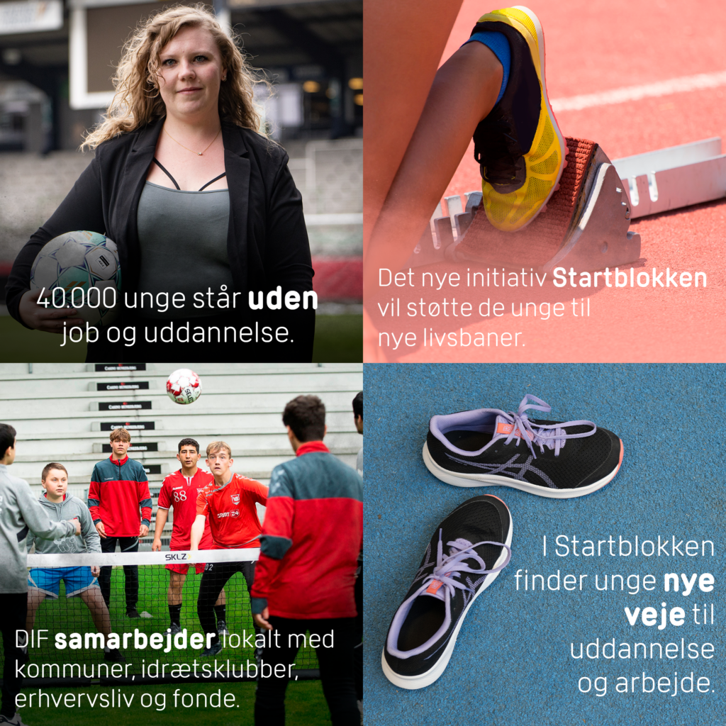 Med Startblokken, Danmarks Idrætsforbunds nye initiativ, går civilsamfundet forrest for at skabe varig og strukturel ændring, så de unge igen kan finde fodfæste og fællesskab i job eller uddannelse.