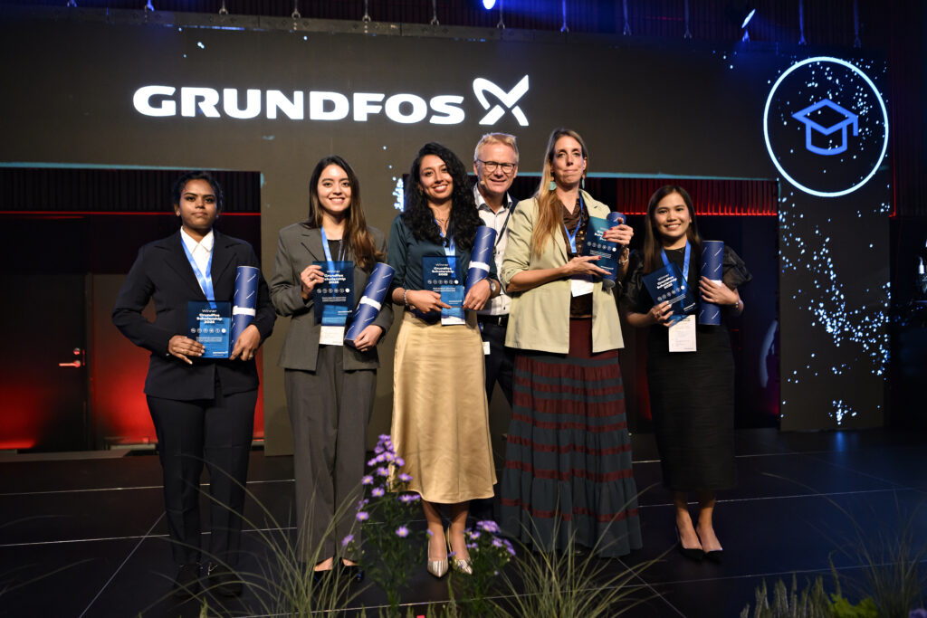 Winners of the 20205 Grundfos Scholarship
